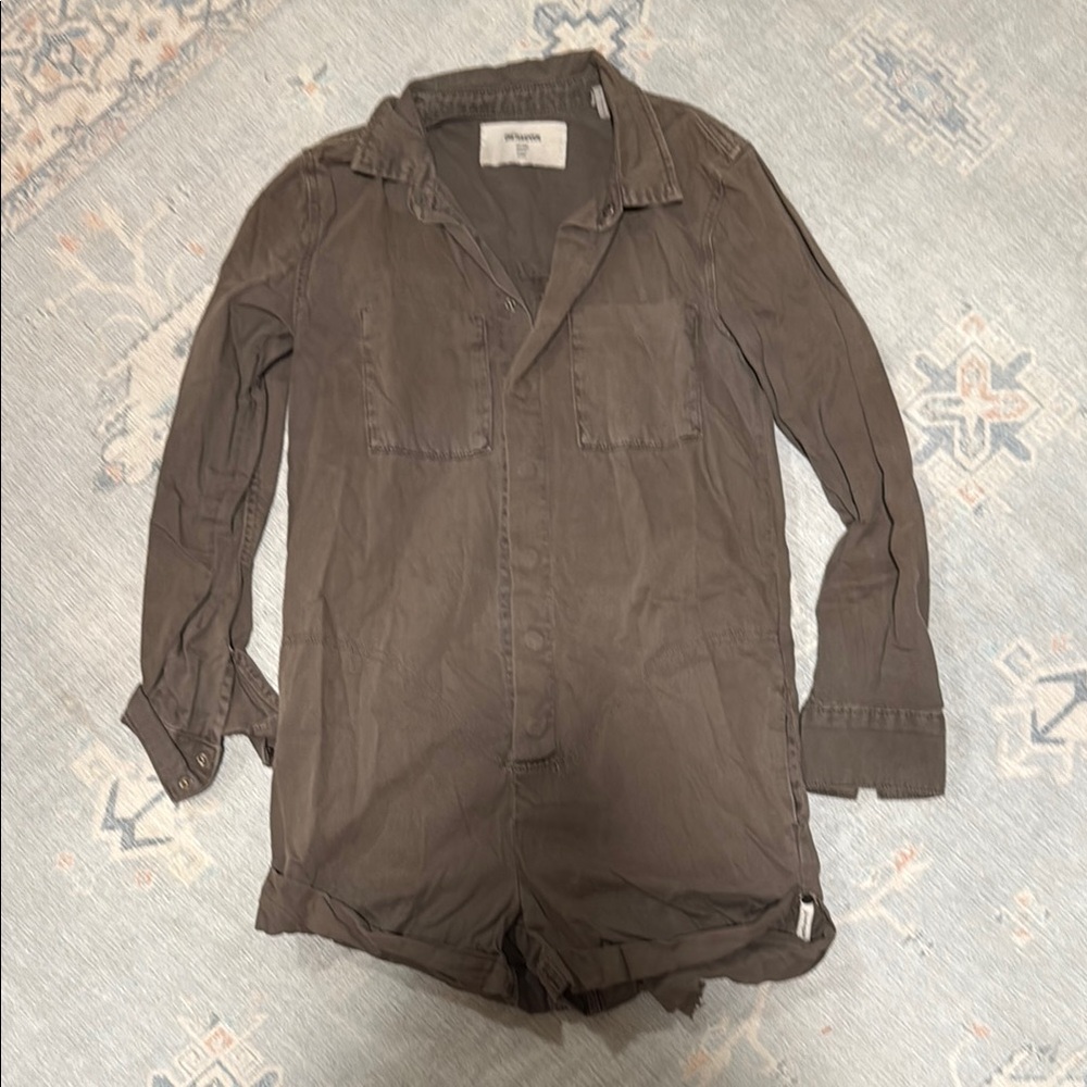 One Teaspoon Olive Romper